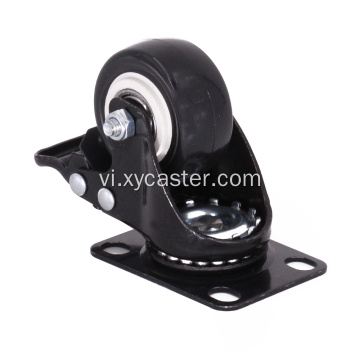 Nhẹ nhàng làm phanh pu caster